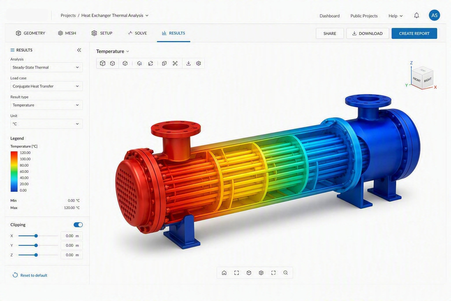 Simulation platform interface